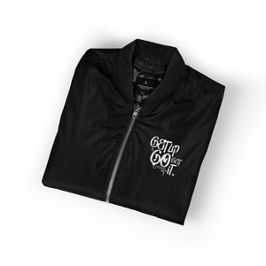 Embroidered Bomber Jacket