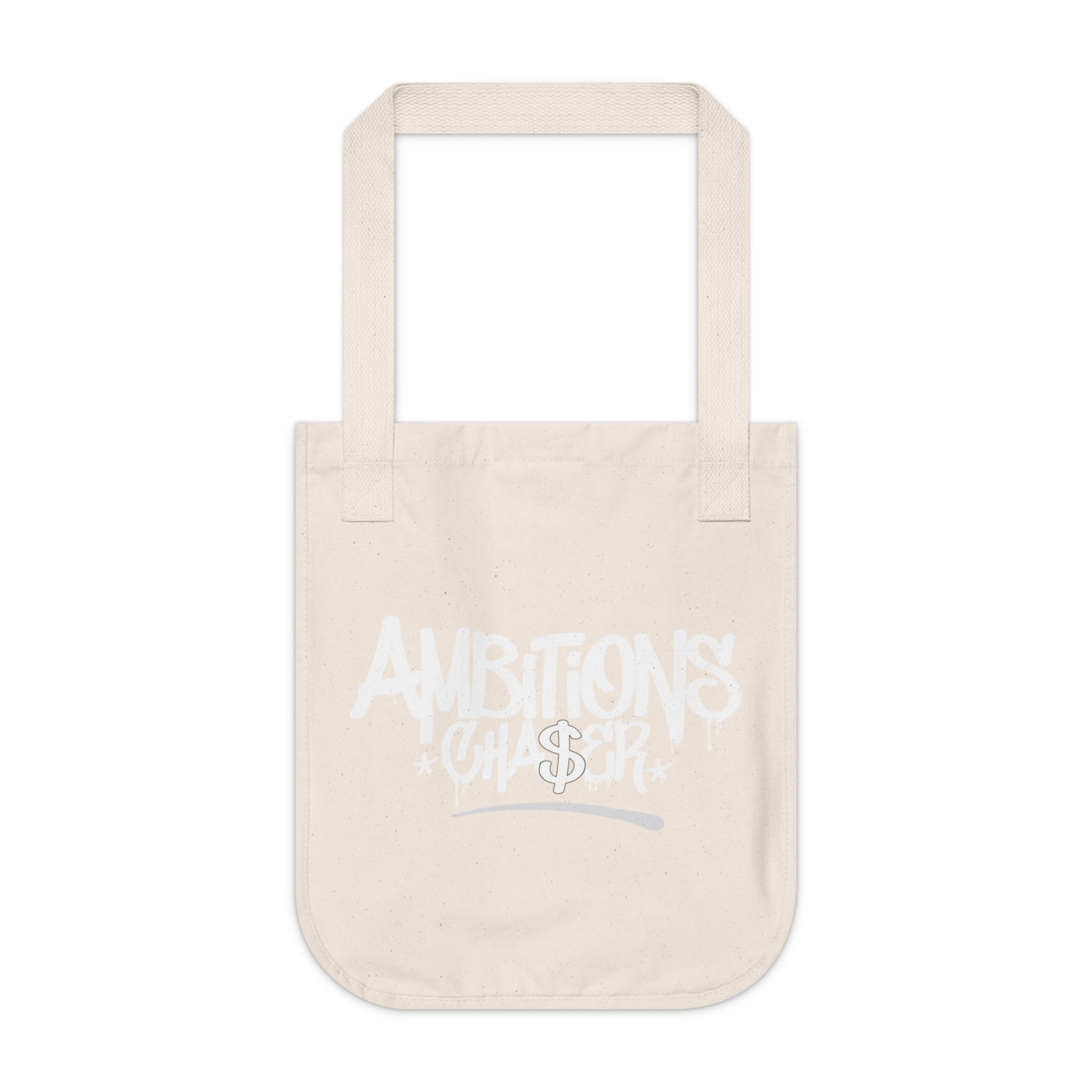 Canvas Tote Bag - Ambitions CHA$ER Save the Turtles Design