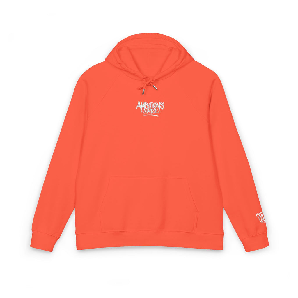 Embroidered Eco Hoodie - Ambitions CHA$ER: Get Up & Go Get It