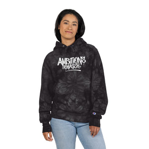 Champion Tie-Dye Hoodie (Embroidered Classic Logo)