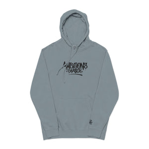 Embroidered Hoodie - Ambitions CHA$ER Logo, Get Up & Go Get It