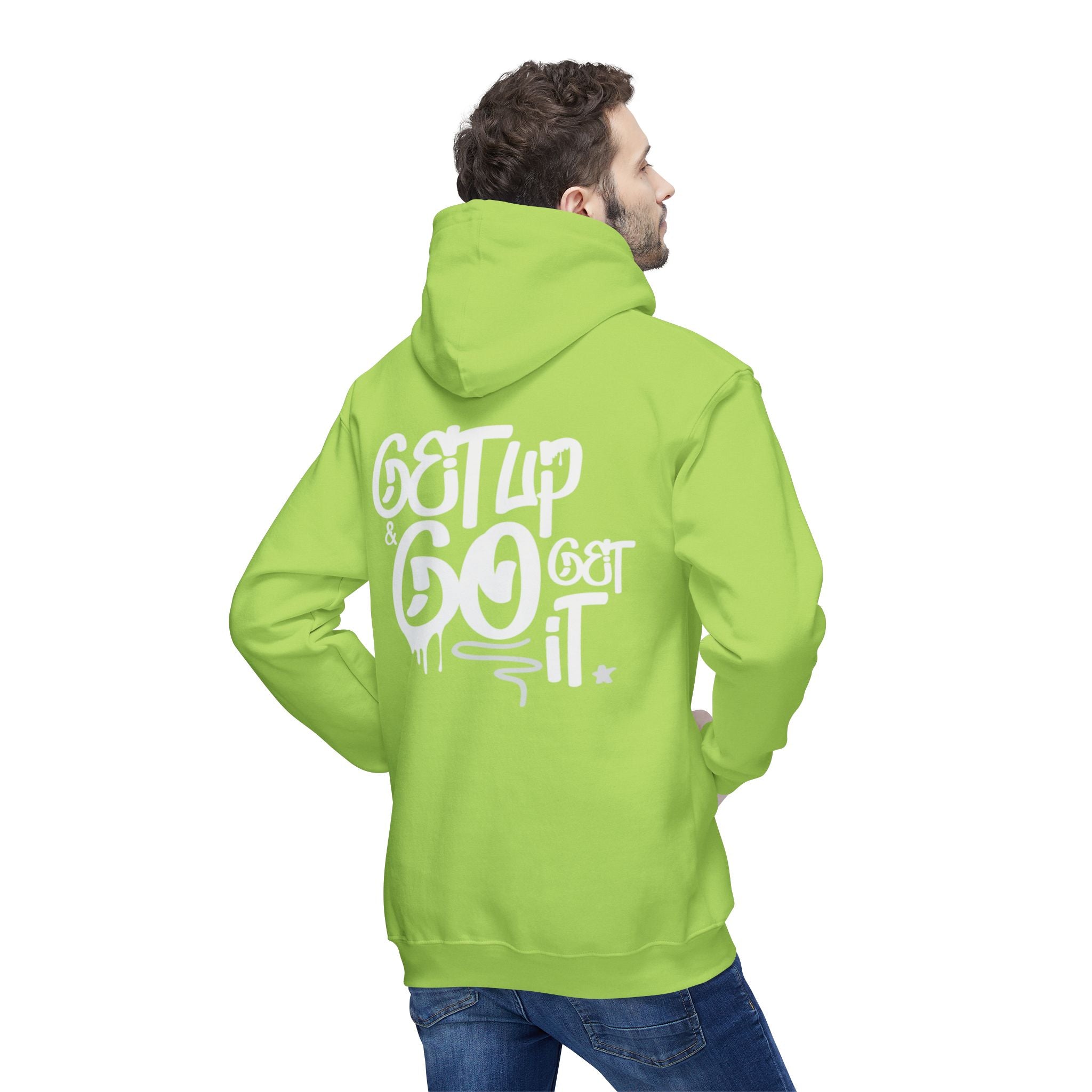 Unisex Hooded Sweatshirt - Ambitions CHA$ER Heavy Weight Premium Apparel - Made in USA