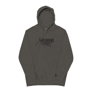 Embroidered Hoodie - Ambitions CHA$ER Logo, Get Up & Go Get It