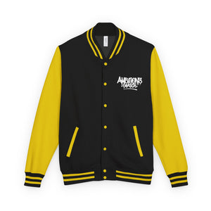Varsity Jacket Letterman Jacket Ambitions CHA$ER Get Up & Go Get It Unisex Heavyweight