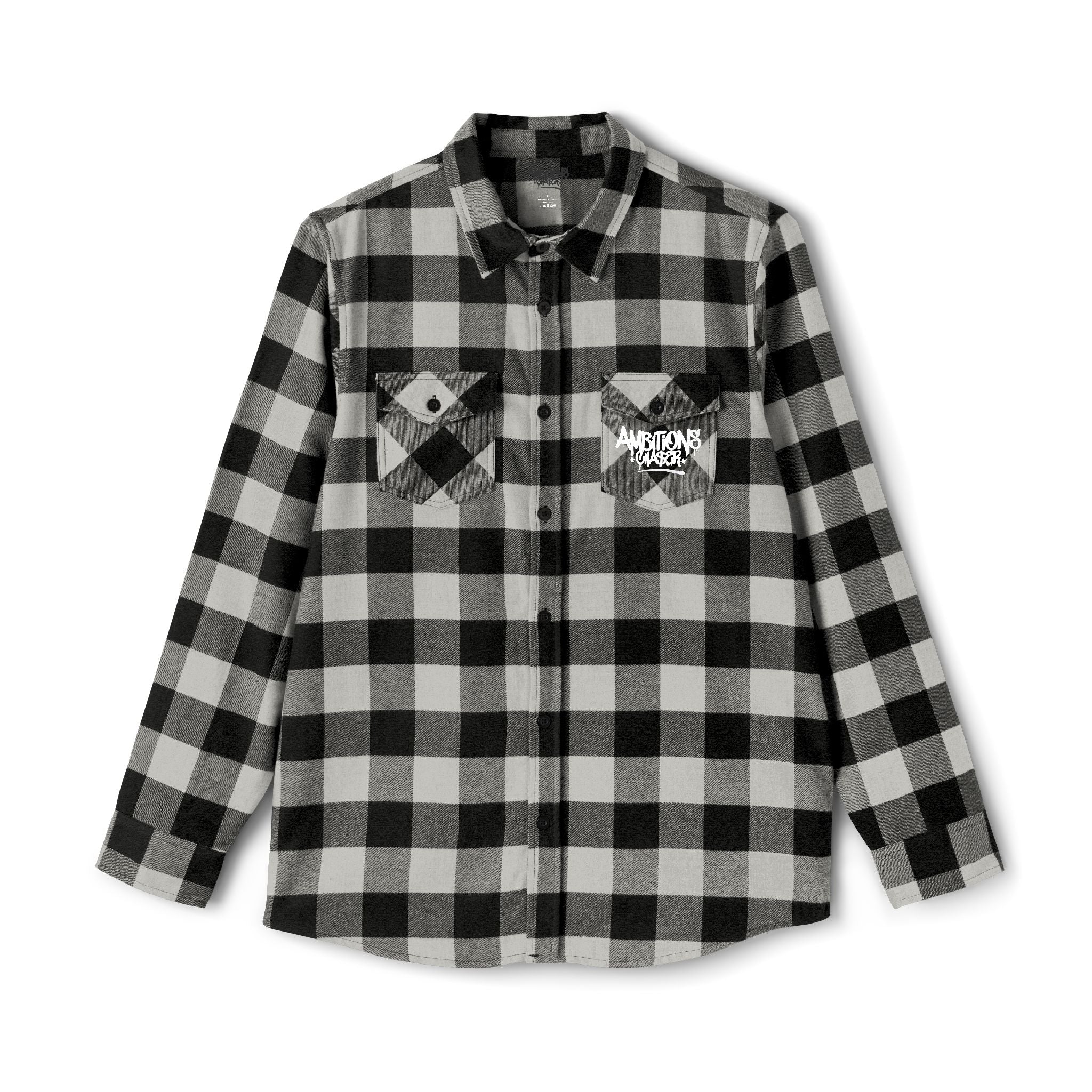 Flannel Shirt - Ambitions CHA$ER Classic Get Up & Go Get It Design