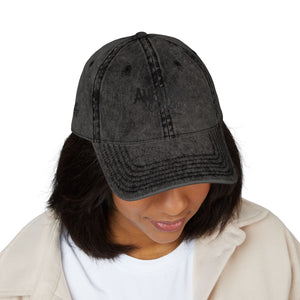 Embroidered Cap - Vintage Washed Ambitions CHA$ER Get Up & Go Get It