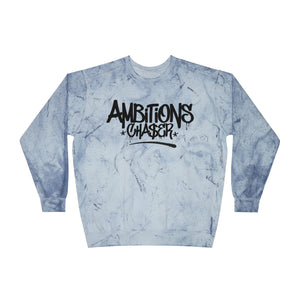 Tie-Dye Color Blast Crewneck Sweatshirt - Ambitions CHA$ER Design