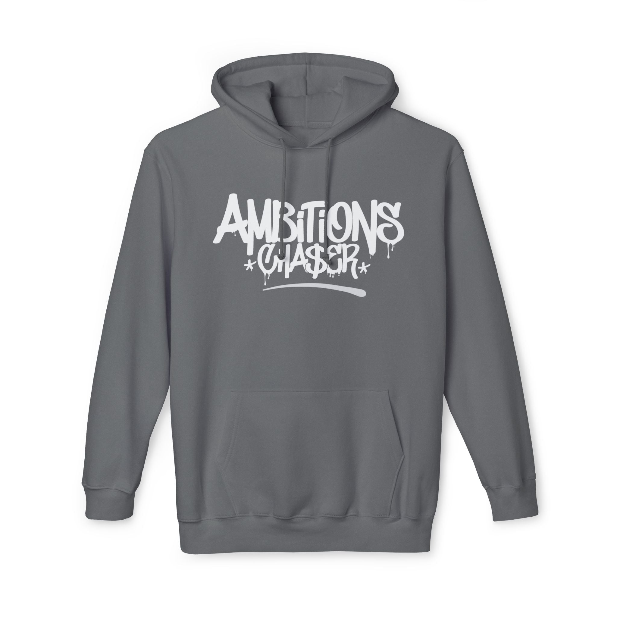 Unisex Hooded Sweatshirt - Ambitions CHA$ER Heavy Weight Premium Apparel - Made in USA