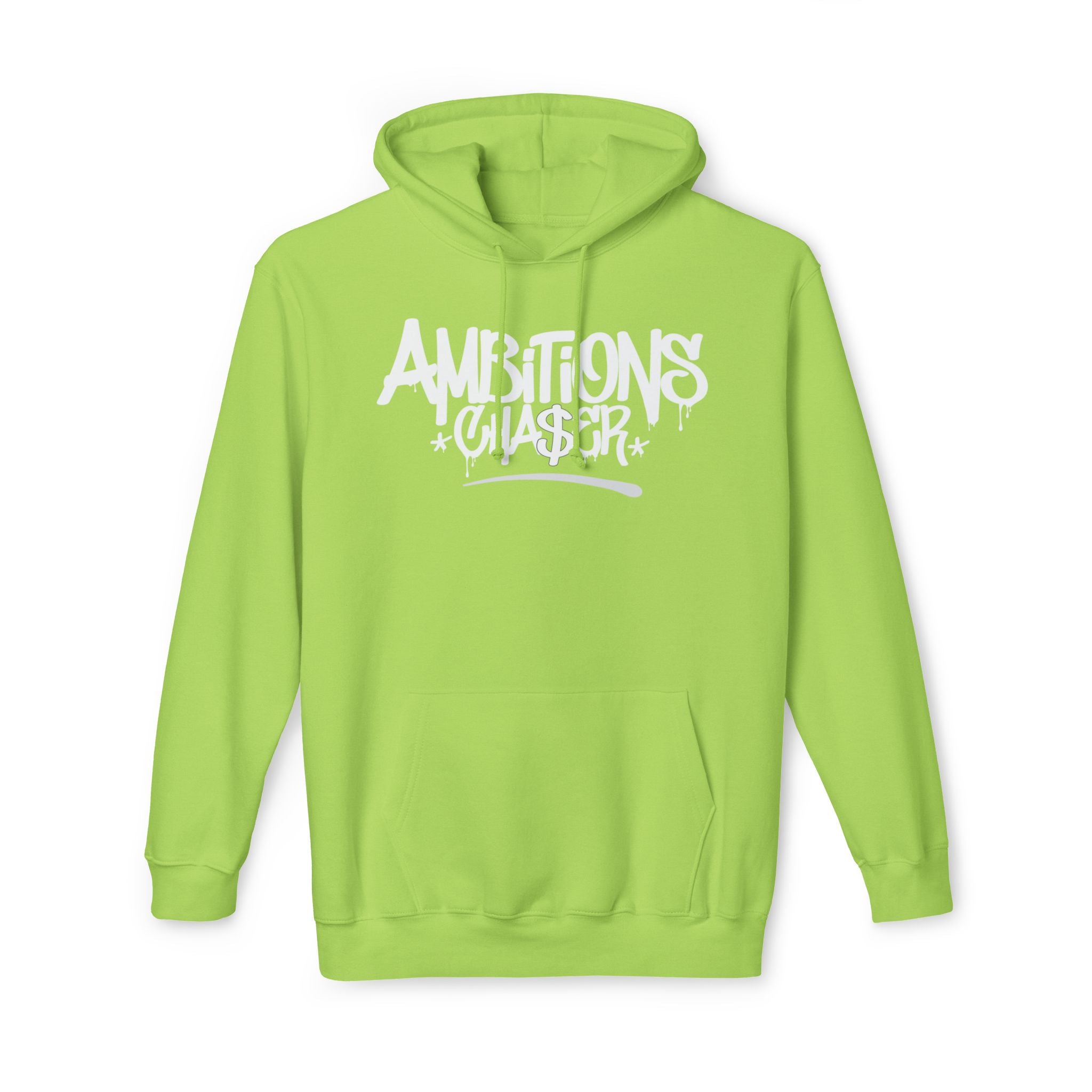 USA Made Unisex Hoodie - Ambitions CHA$ER Design