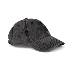 Embroidered Cap - Vintage Washed Ambitions CHA$ER Get Up & Go Get It