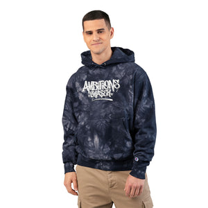 Champion Tie-Dye Hoodie (Embroidered Classic Logo)