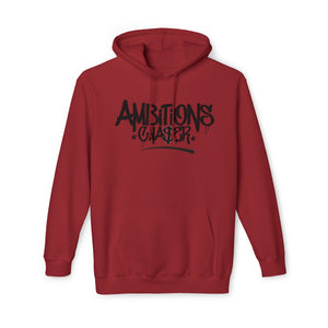 Unisex Hooded Sweatshirt - Ambitions CHA$ER Heavy Weight Premium Apparel - Made in USA