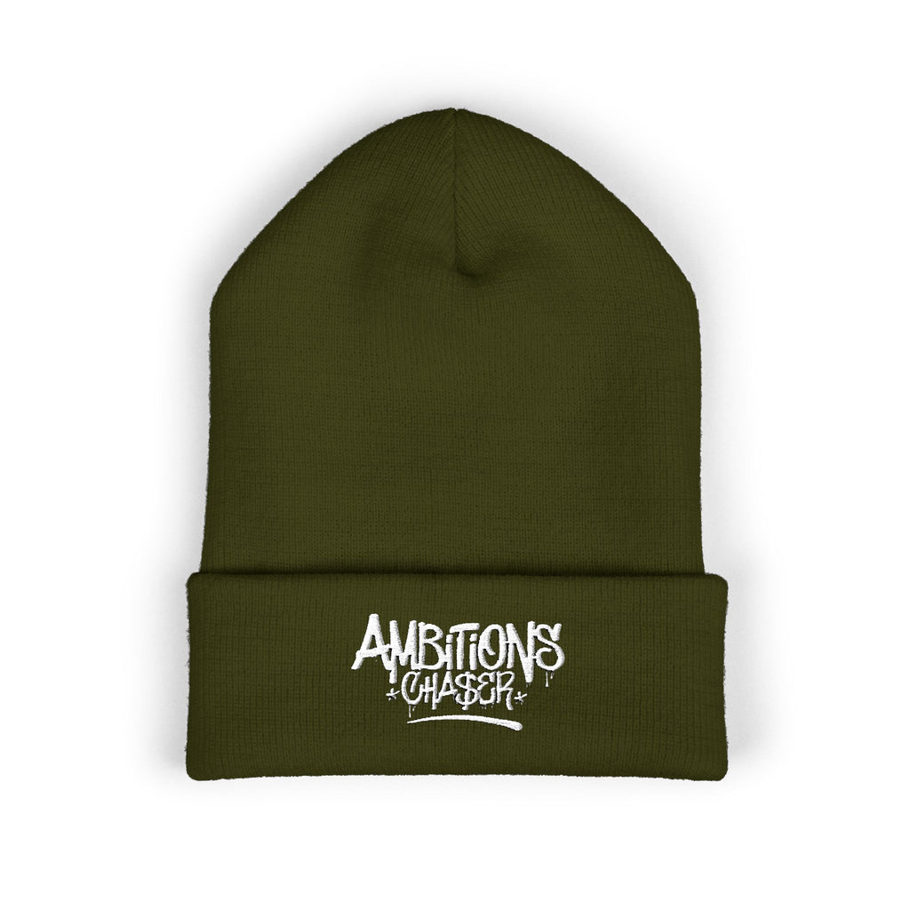 Embroidered Classic Beanie - Ambitions CHA$ER