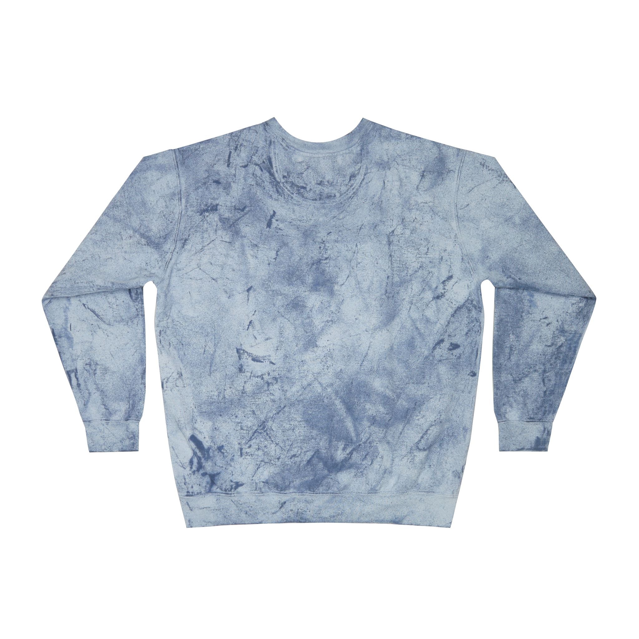 Tie-Dye Color Blast Crewneck Sweatshirt - Ambitions CHA$ER Design