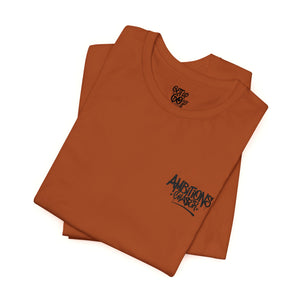 Embroidered Short Sleeve Tee - CHA$ER Logo - Get Up & Go Get It
