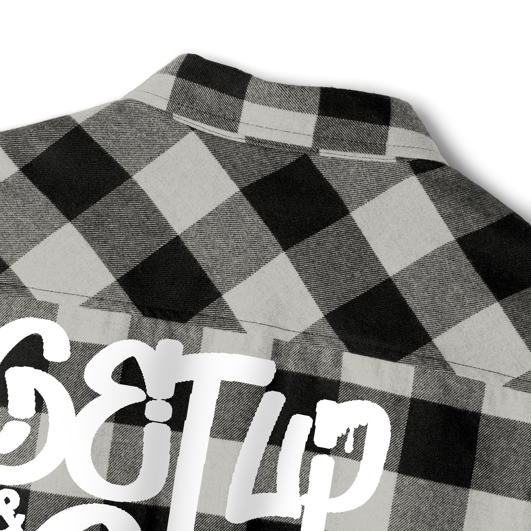 Flannel Shirt - Ambitions CHA$ER Classic Get Up & Go Get It Design