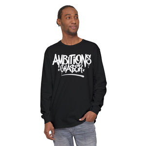 Long Sleeve T-Shirt Ambitions CHA$ER Get Up & Go Get It