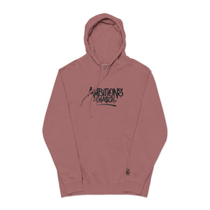 Embroidered Hoodie - Ambitions CHA$ER Logo, Get Up & Go Get It