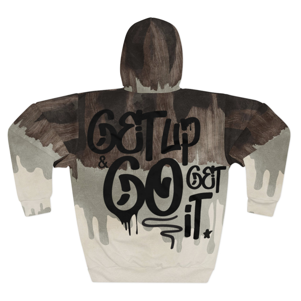 Abstract Ambitions Unisex Pullover Hoodie - AOP Cha$er Design