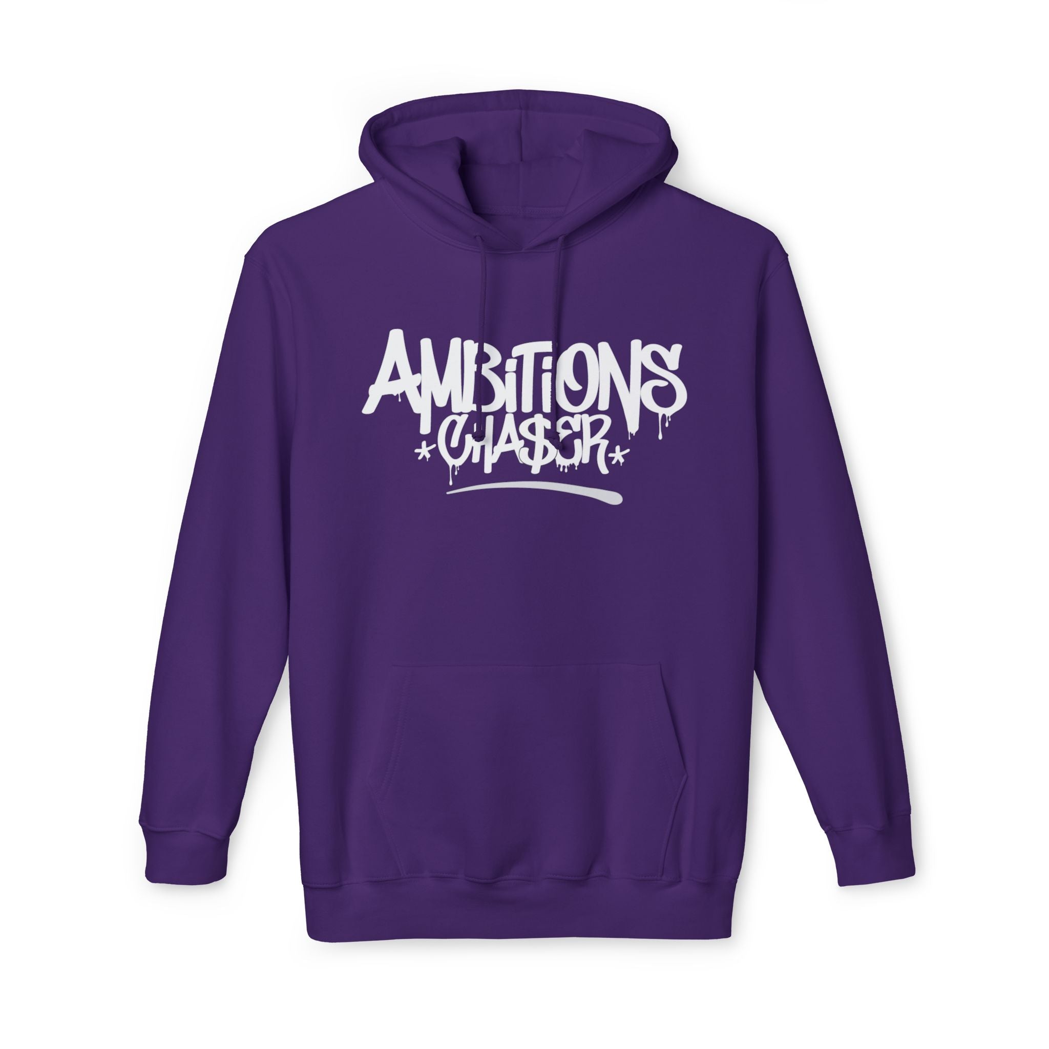 Unisex Hooded Sweatshirt - Ambitions CHA$ER Heavy Weight Premium Apparel - Made in USA