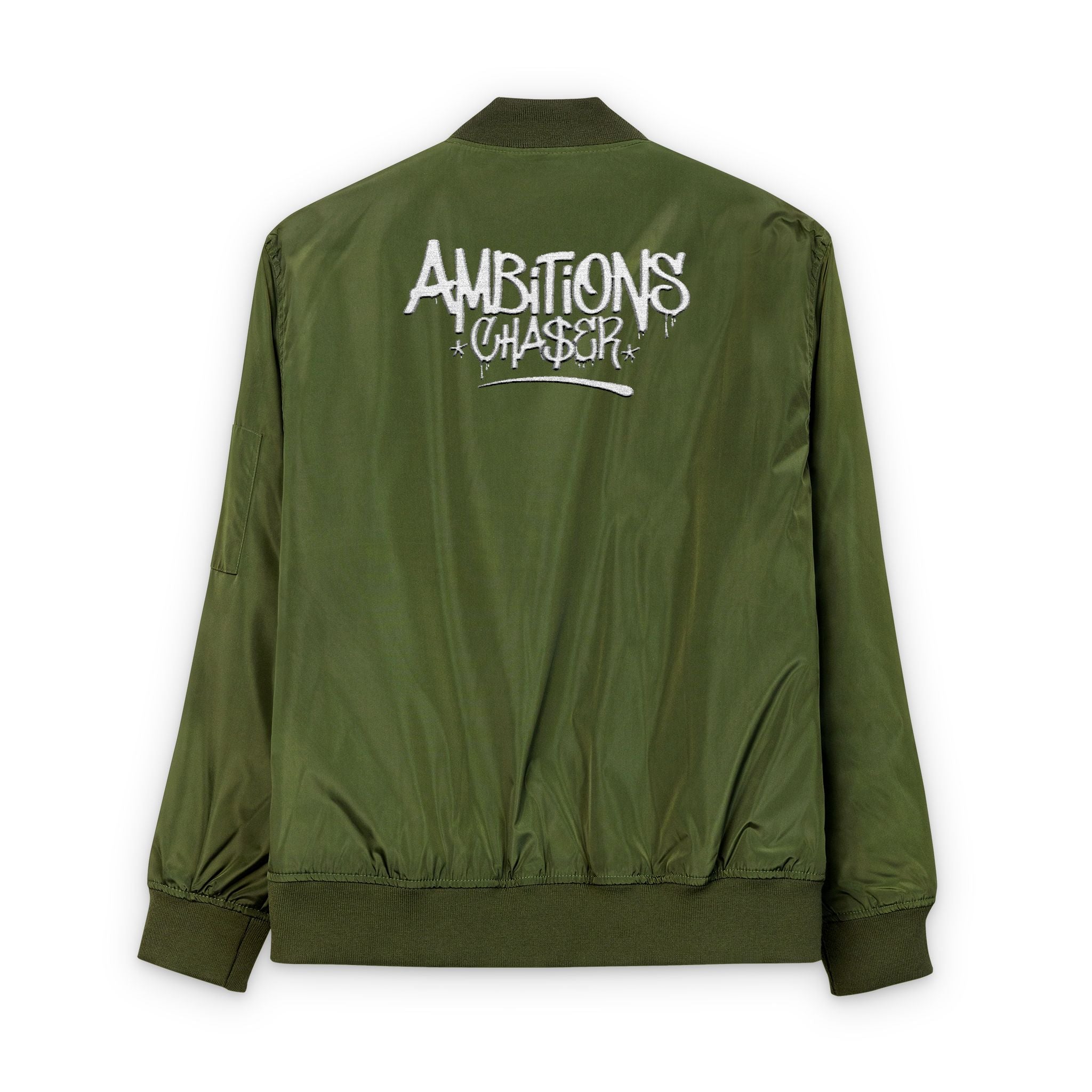 Embroidered Bomber Jacket