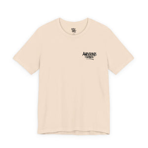 Embroidered Short Sleeve Tee - CHA$ER Logo - Get Up & Go Get It