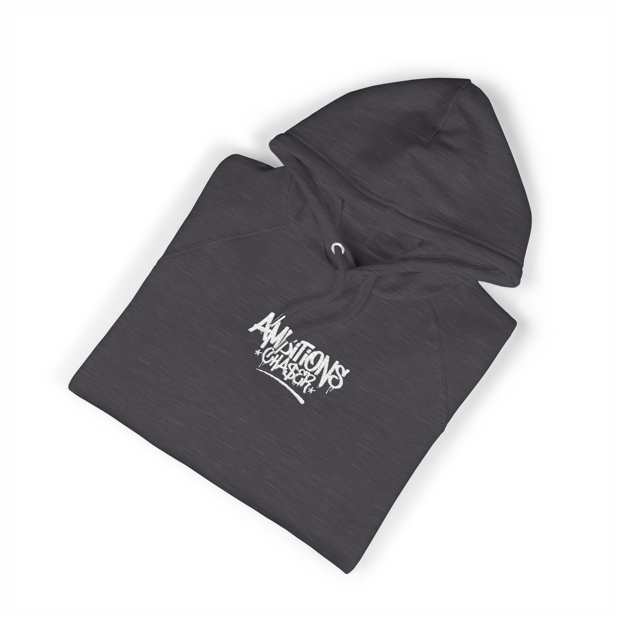 Embroidered Eco Hoodie - Ambitions CHA$ER: Get Up & Go Get It