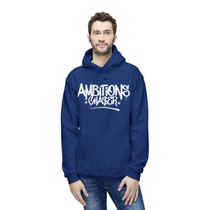 Unisex Hooded Sweatshirt - Ambitions CHA$ER Heavy Weight Premium Apparel - Made in USA