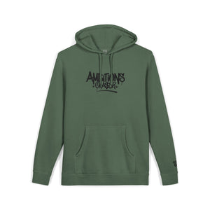 Embroidered Hoodie - Ambitions CHA$ER Logo, Get Up & Go Get It
