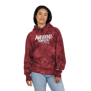 Champion Tie-Dye Hoodie (Embroidered Classic Logo)