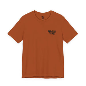 Embroidered Short Sleeve Tee - CHA$ER Logo - Get Up & Go Get It