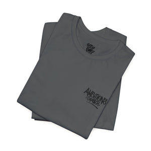Embroidered Short Sleeve Tee - CHA$ER Logo - Get Up & Go Get It