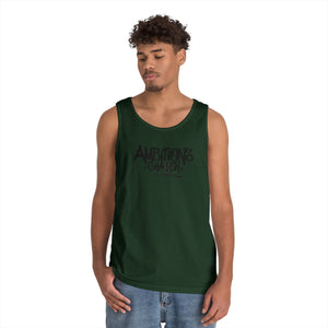 Ambitious Chaser Unisex Heavy Cotton Tank Top - Perfect for Summer, Gym Wear, Motivational Gift, Casual Wear, Celebrations
