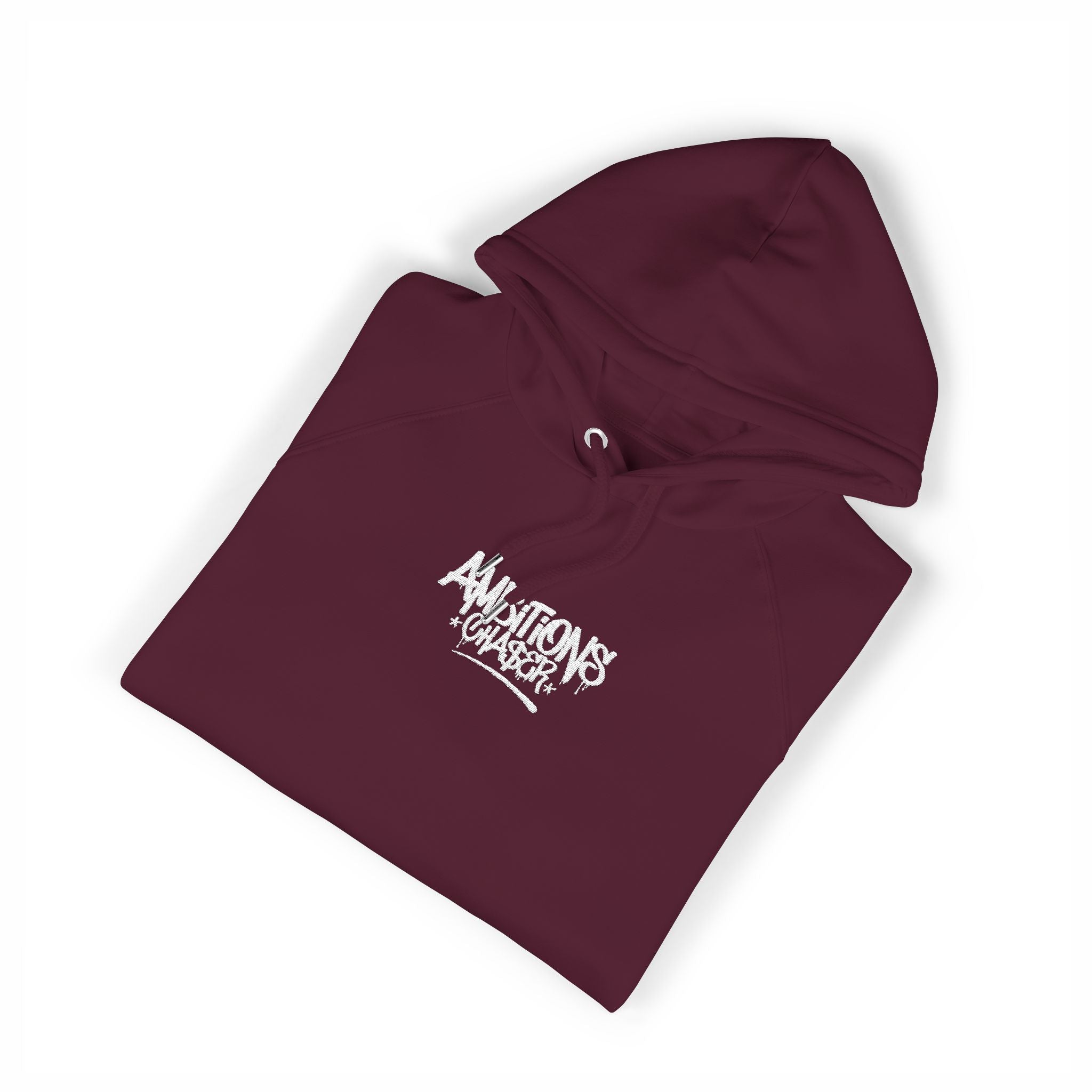 Embroidered Eco Hoodie - Ambitions CHA$ER: Get Up & Go Get It