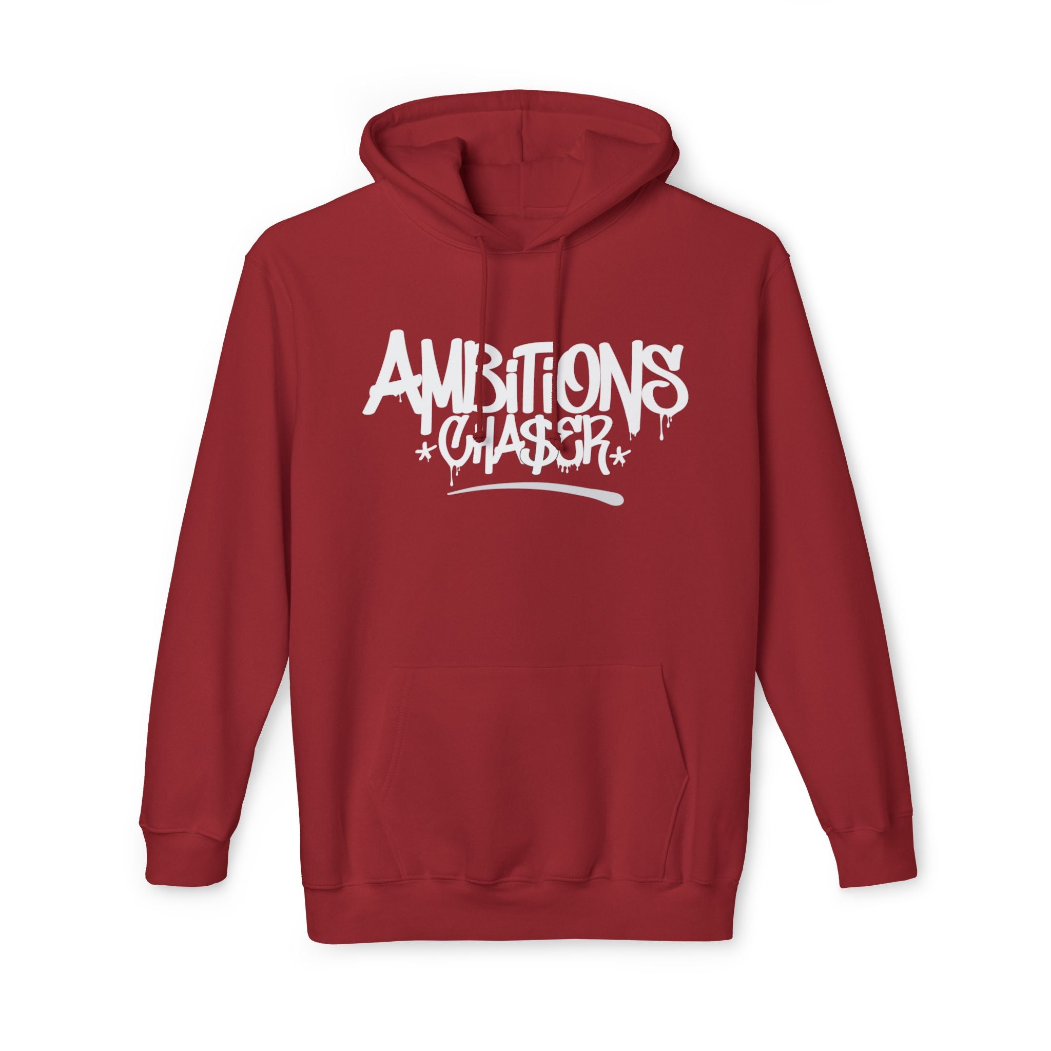 Unisex Hooded Sweatshirt - Ambitions CHA$ER Heavy Weight Premium Apparel - Made in USA