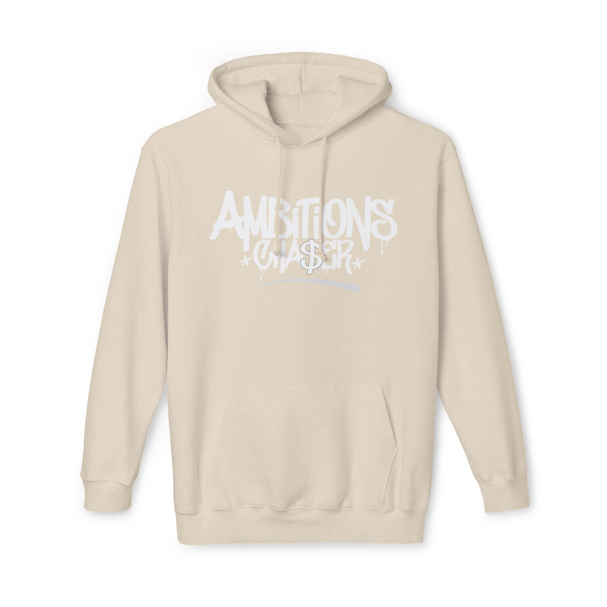 Unisex Hooded Sweatshirt - Ambitions CHA$ER Heavy Weight Premium Apparel - Made in USA