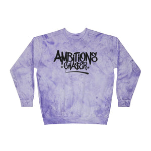 Tie-Dye Color Blast Crewneck Sweatshirt - Ambitions CHA$ER Design