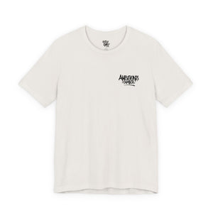 Embroidered Short Sleeve Tee - CHA$ER Logo - Get Up & Go Get It