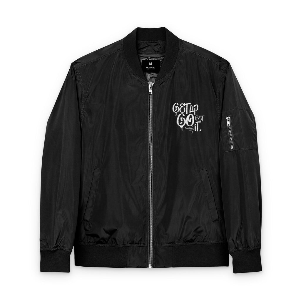 Embroidered Bomber Jacket