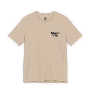 Embroidered Short Sleeve Tee - CHA$ER Logo - Get Up & Go Get It
