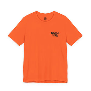 Embroidered Short Sleeve Tee - CHA$ER Logo - Get Up & Go Get It
