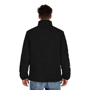 Men's Puffer Jacket - Icy Cold Ambitions CHA$ER Get Up & Go Get It
