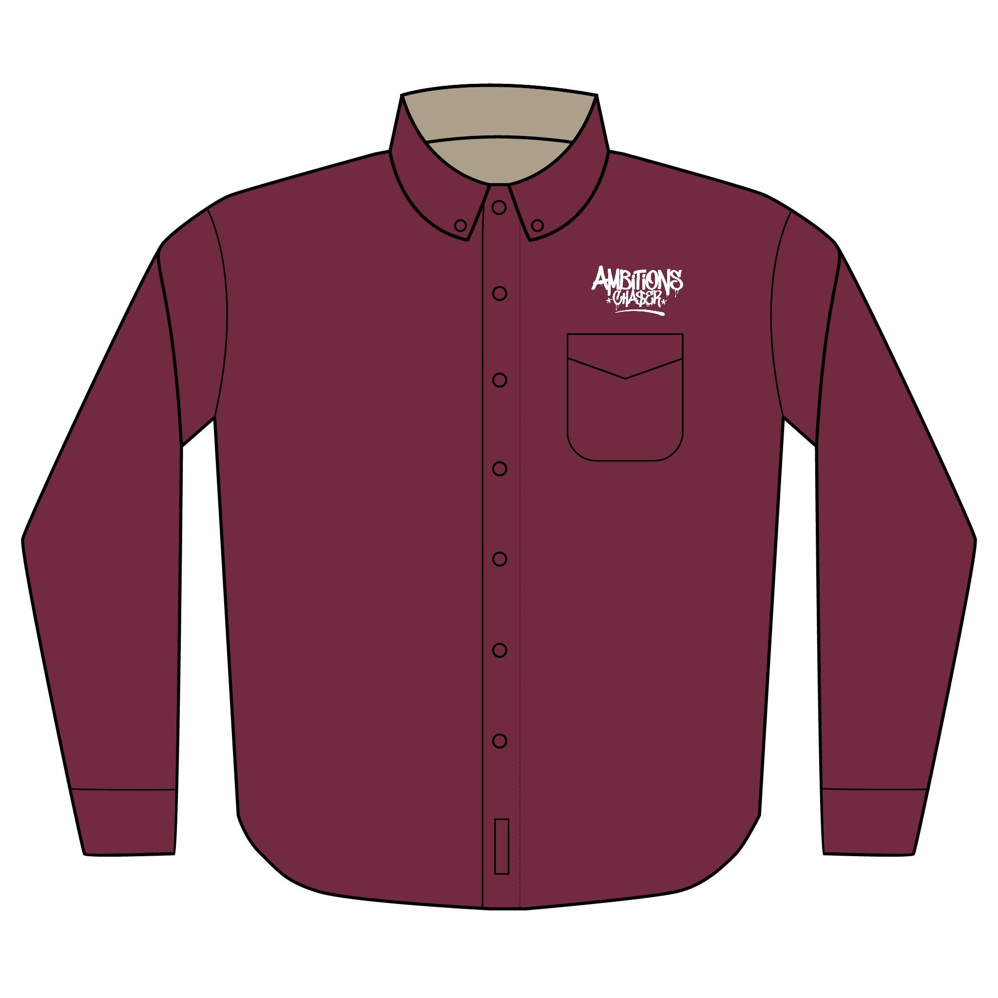 Embroidered Long Sleeve Shirt