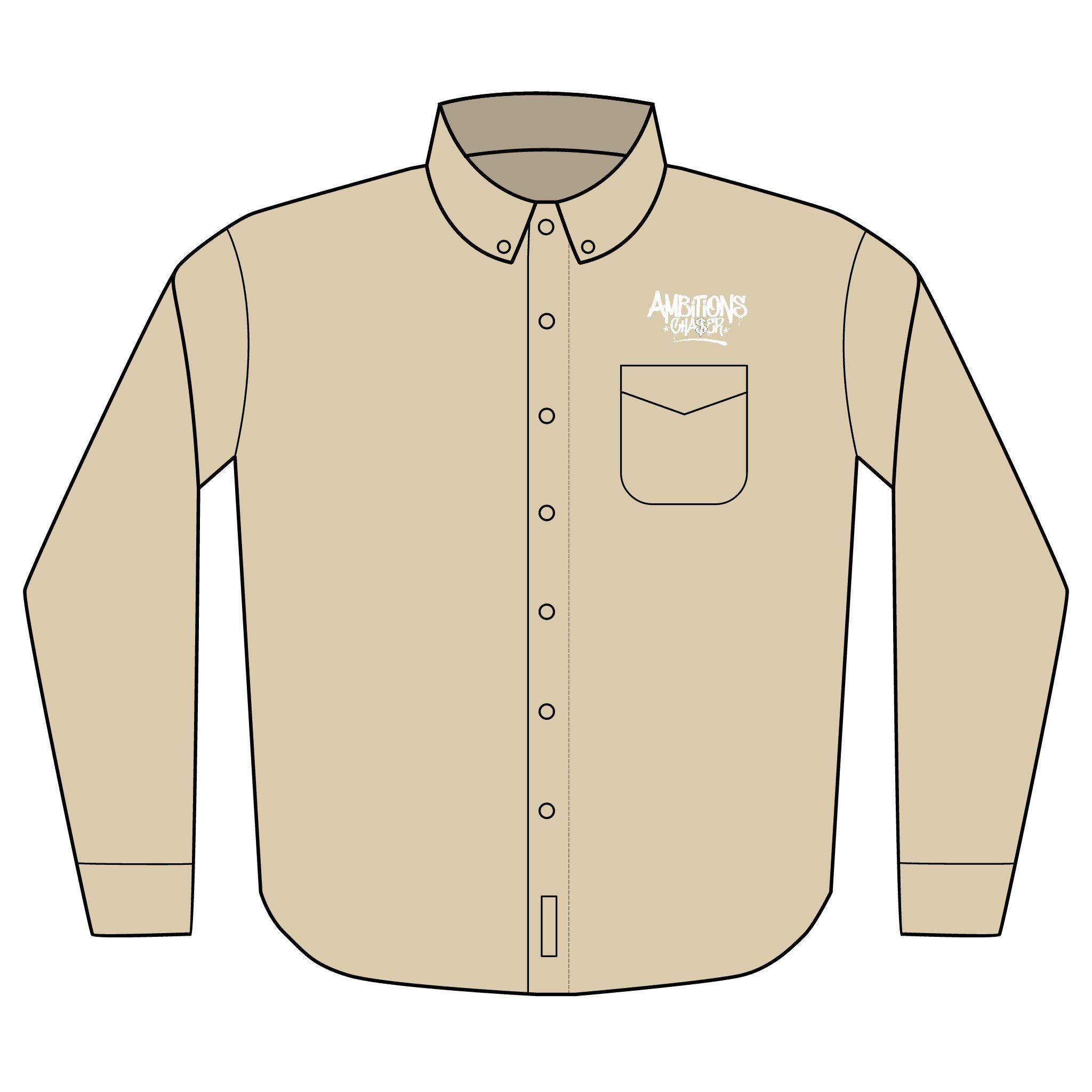 Embroidered Long Sleeve Shirt