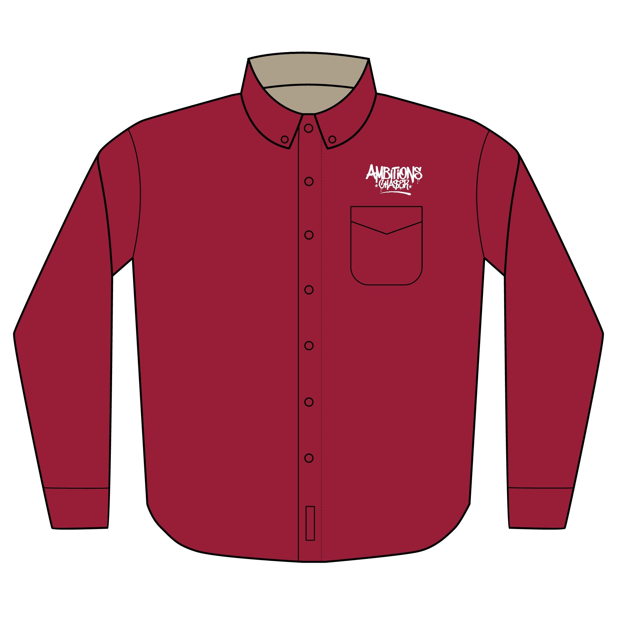 Embroidered Long Sleeve Shirt