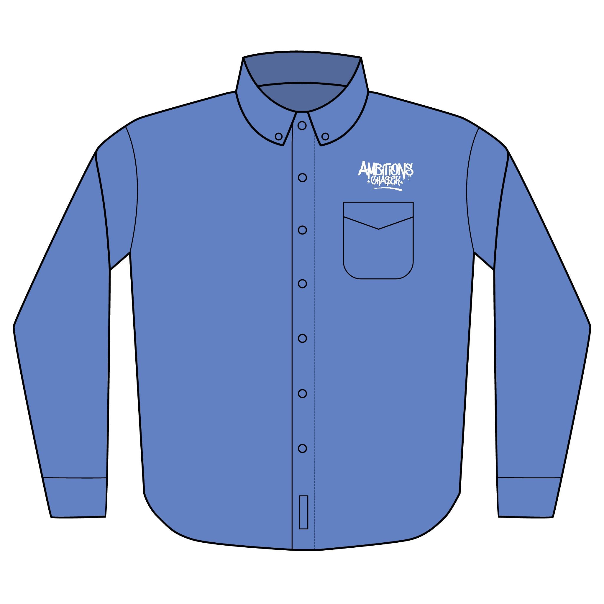 Embroidered Long Sleeve Shirt