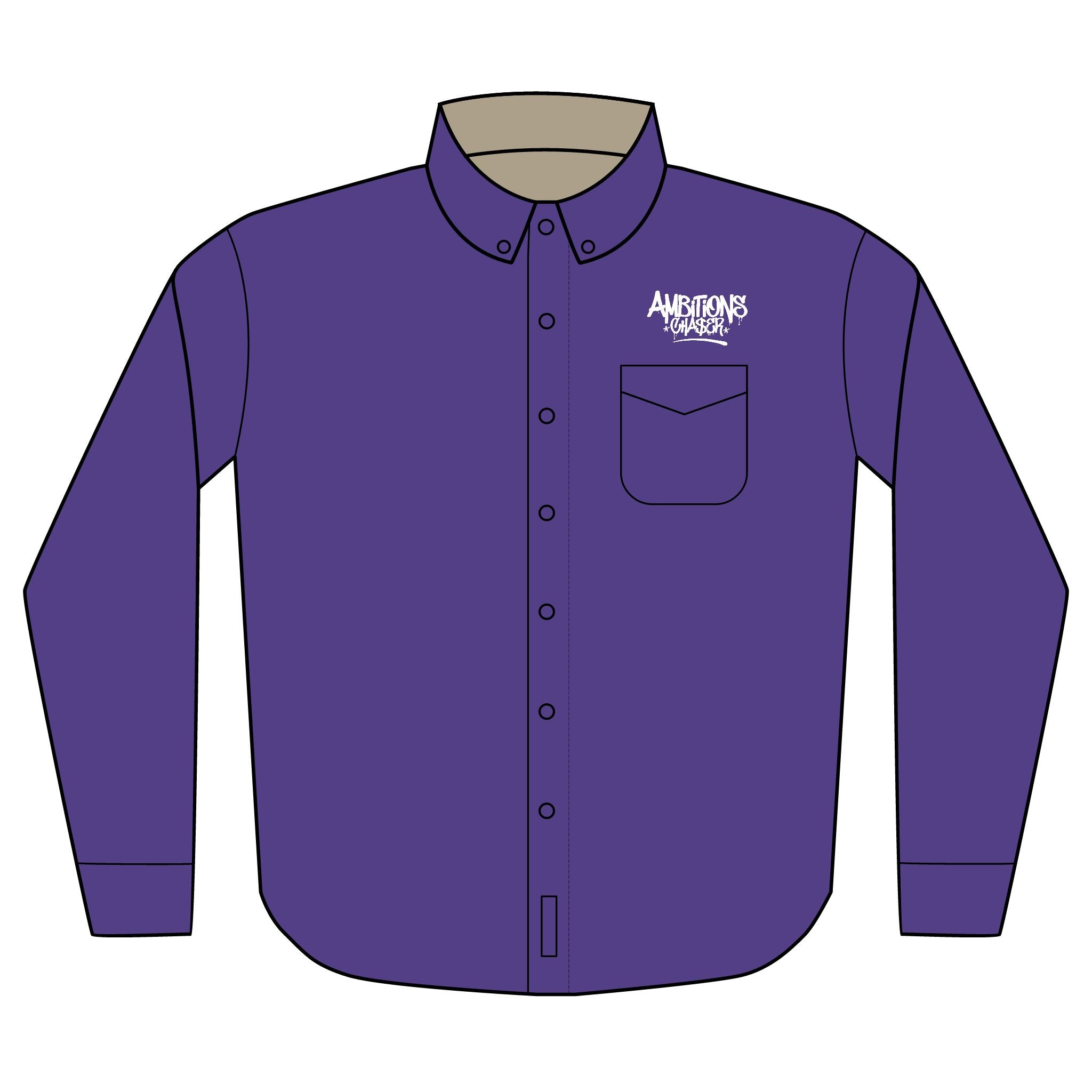 Embroidered Long Sleeve Shirt