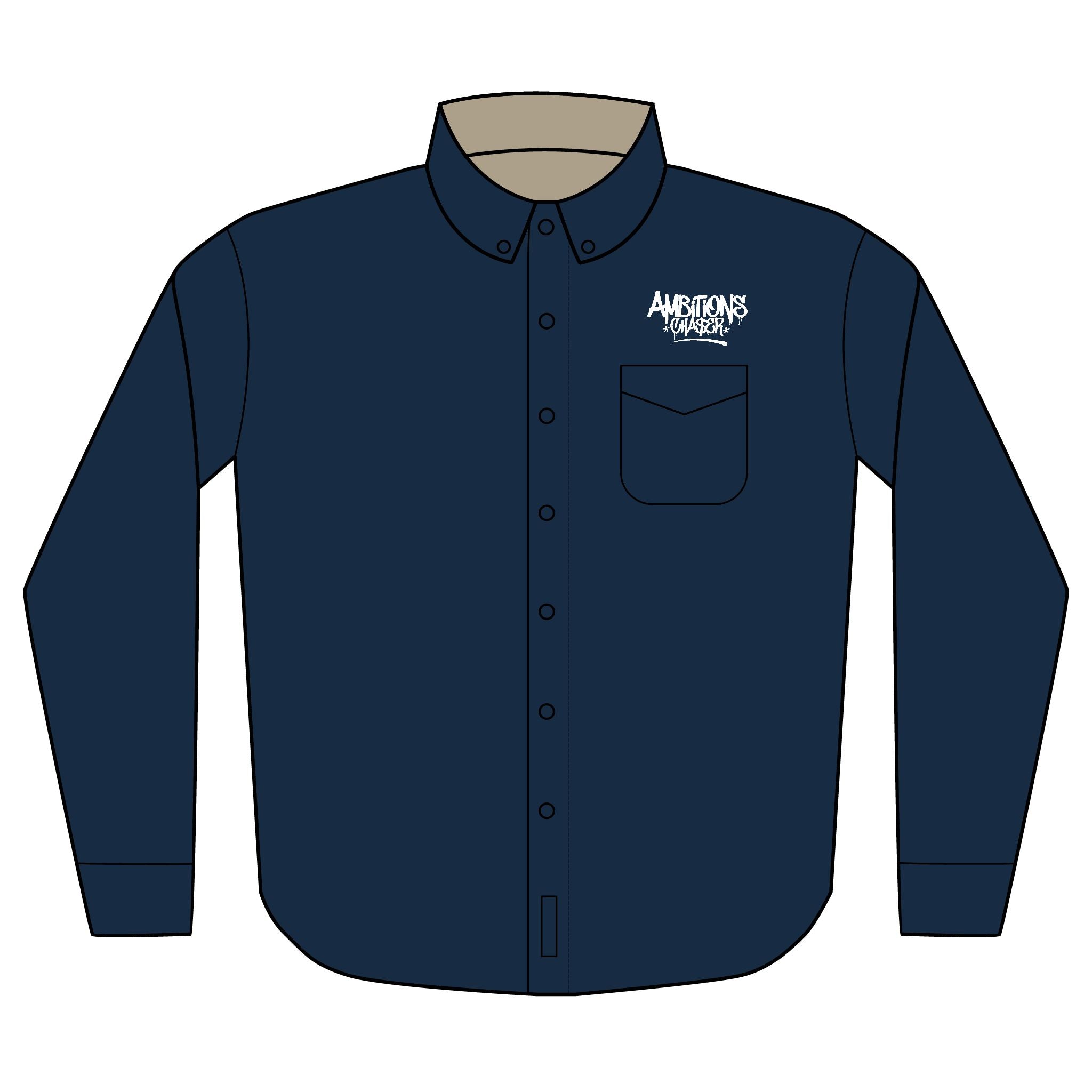 Embroidered Long Sleeve Shirt