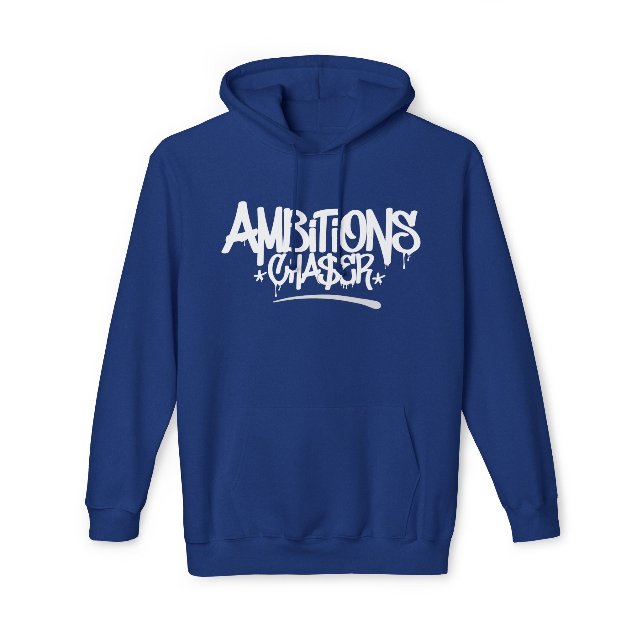 Unisex Hooded Sweatshirt - Ambitions CHA$ER Heavy Weight Premium Apparel - Made in USA