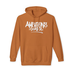 USA Made Unisex Hoodie - Ambitions CHA$ER Design